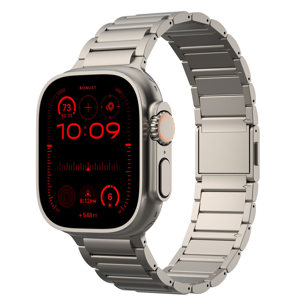 Pro 2-Pack (Titanium Band Pro + Leather Strap R01)