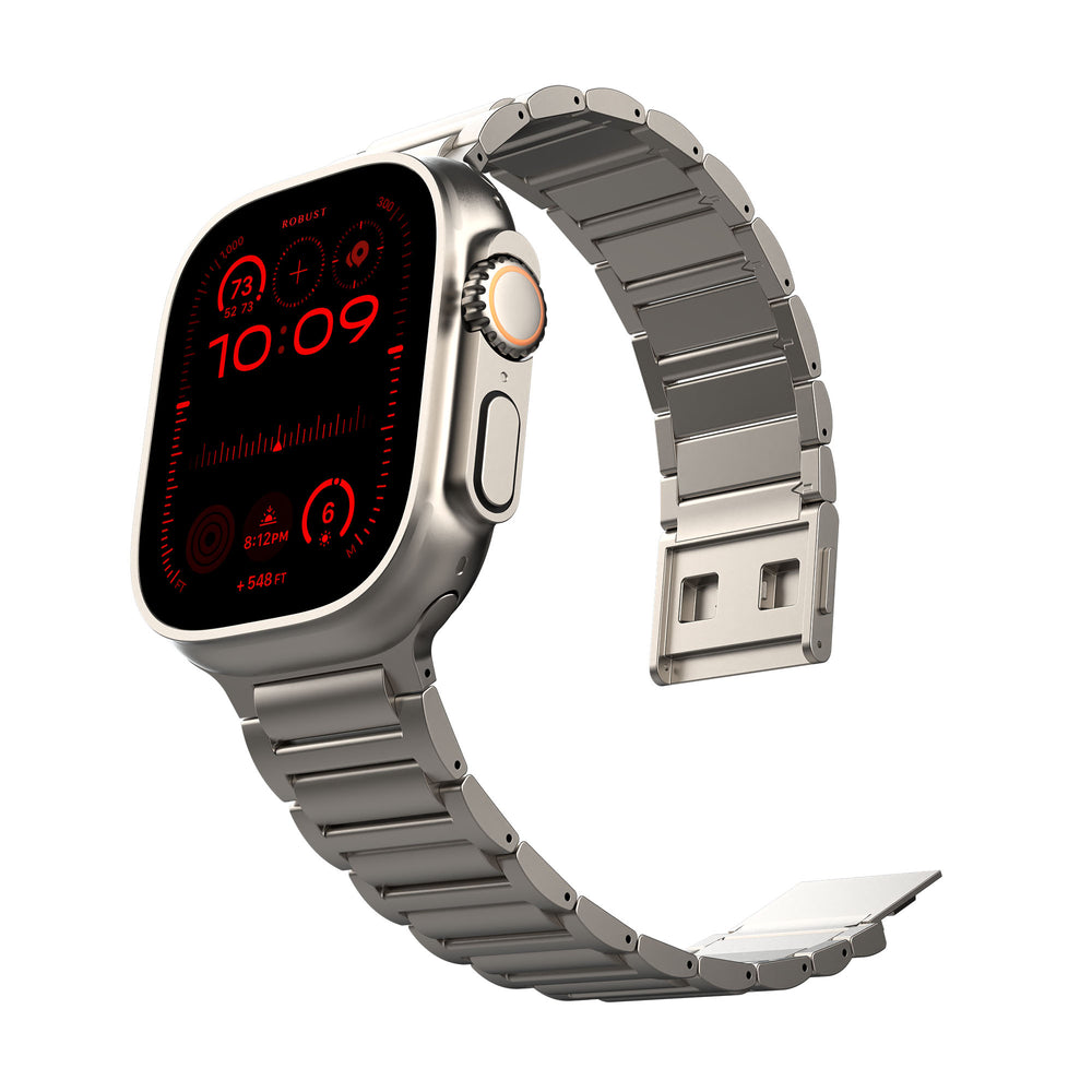 Pro 2-Pack (Titanium Band Pro + Leather Strap R01)